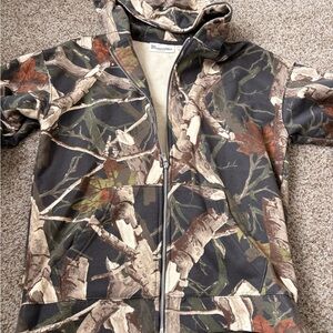 Camo Full-Zip Hoodie